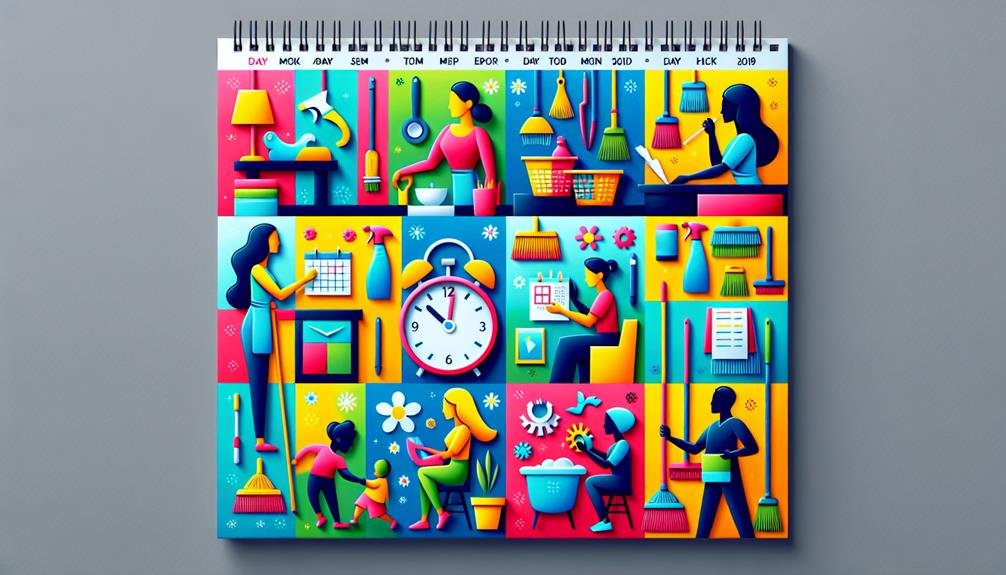 efficient daily cleaning routines